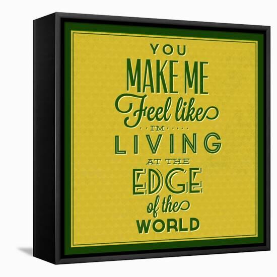 Living at the Edge 1-Lorand Okos-Framed Stretched Canvas