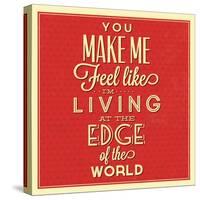 Living at the Edge-Lorand Okos-Stretched Canvas