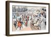 Living Chess Board at Jay Gould Lakewood Estate New Jersey Us (July 1904)-null-Framed Giclee Print