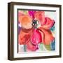 Living Coral Magnolia-Lanie Loreth-Framed Art Print