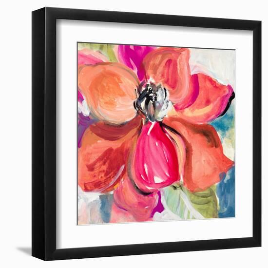 Living Coral Magnolia-Lanie Loreth-Framed Art Print