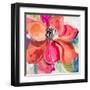 Living Coral Magnolia-Lanie Loreth-Framed Art Print