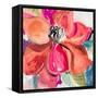 Living Coral Magnolia-Lanie Loreth-Framed Stretched Canvas