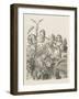 Living Flowers Alice and the Living Flowers-John Tenniel-Framed Art Print