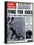 Living for Kicks-null-Framed Stretched Canvas