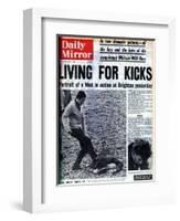 Living for Kicks-null-Framed Photographic Print