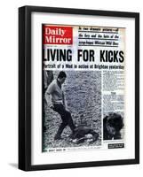 Living for Kicks-null-Framed Photographic Print