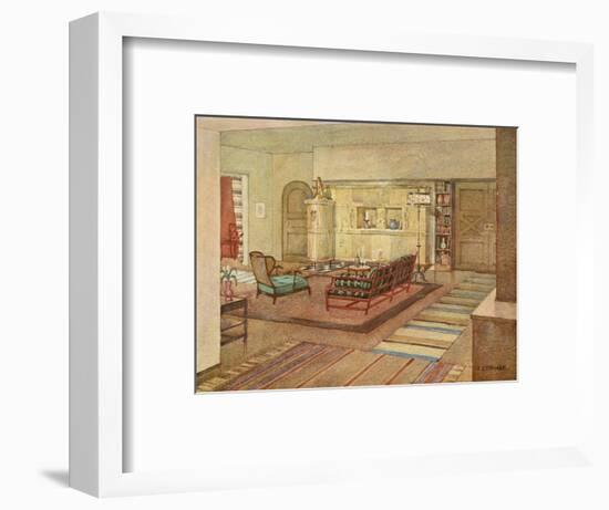 Living, Gebhard 1929-null-Framed Art Print