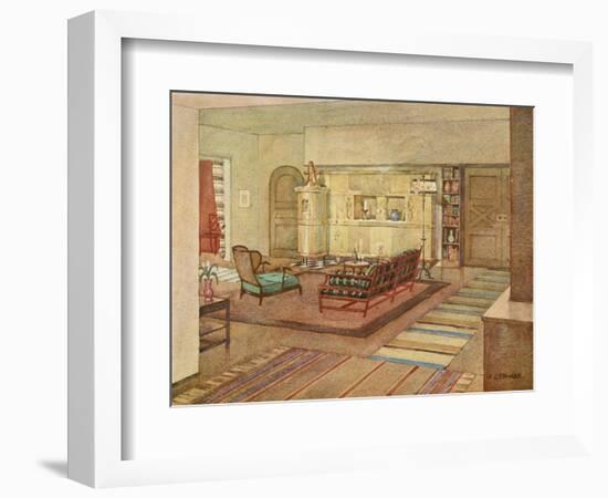 Living, Gebhard 1929-null-Framed Art Print