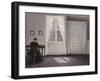 Living In Strand Street With Sunshine On The Floor, 1901-Vilhelm Hammershoi-Framed Giclee Print