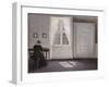 Living In Strand Street With Sunshine On The Floor, 1901-Vilhelm Hammershoi-Framed Giclee Print