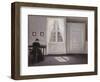 Living In Strand Street With Sunshine On The Floor, 1901-Vilhelm Hammershoi-Framed Giclee Print