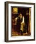 Living in the Past-John George Brown-Framed Giclee Print