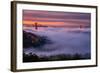 Living in this Dream of Fog and Light, Golden Gate Bridge, San Francisco-Vincent James-Framed Photographic Print