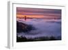 Living in this Dream of Fog and Light, Golden Gate Bridge, San Francisco-Vincent James-Framed Photographic Print