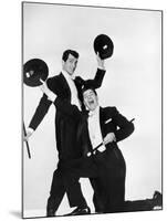 Living It Up, Dean Martin, Jerry Lewis, 1954-null-Mounted Photo