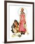 "Living Mannequin,"March 5, 1932-Joseph Christian Leyendecker-Framed Giclee Print