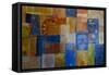 Living memories 1-Margaret Coxall-Framed Stretched Canvas