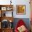 Living room chair-Linda Arthurs-Framed Giclee Print displayed on a wall