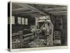 Living-Room in Anne Hathaway's Cottage at Shottery, Near Stratford-On-Avon-null-Stretched Canvas