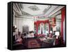 Living Room of the Vertes Suite, Decorated by Lady Mendl, at the Plaza Hotel-Dmitri Kessel-Framed Stretched Canvas