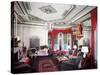 Living Room of the Vertes Suite, Decorated by Lady Mendl, at the Plaza Hotel-Dmitri Kessel-Stretched Canvas