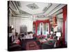 Living Room of the Vertes Suite, Decorated by Lady Mendl, at the Plaza Hotel-Dmitri Kessel-Stretched Canvas