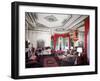 Living Room of the Vertes Suite, Decorated by Lady Mendl, at the Plaza Hotel-Dmitri Kessel-Framed Photographic Print