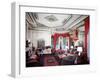 Living Room of the Vertes Suite, Decorated by Lady Mendl, at the Plaza Hotel-Dmitri Kessel-Framed Photographic Print