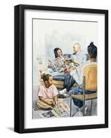 Living Room Serenades, 2003-Colin Bootman-Framed Giclee Print