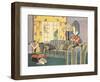 Living Room Suite-null-Framed Art Print