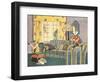 Living Room Suite-null-Framed Art Print