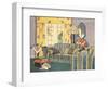 Living Room Suite-null-Framed Art Print