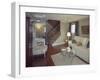 Living Room with a Glass Coffee Table-null-Framed Photographic Print