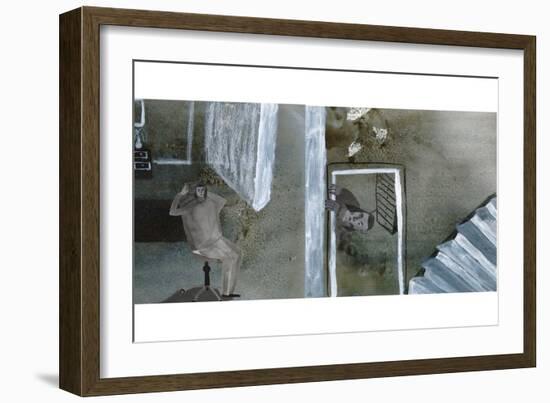 living room-Kathrin Steinbacher-Framed Giclee Print