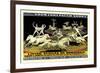 Living Statues on Horseback: The Original Adam Forepaugh Shows-null-Framed Art Print