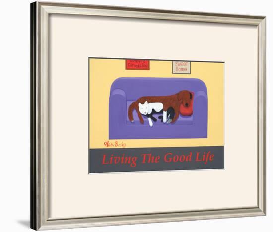 Living The Good Life-Ken Bailey-Limited Edition Framed Print