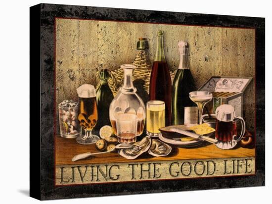 Living the Good Life-Kate Ward Thacker-Stretched Canvas