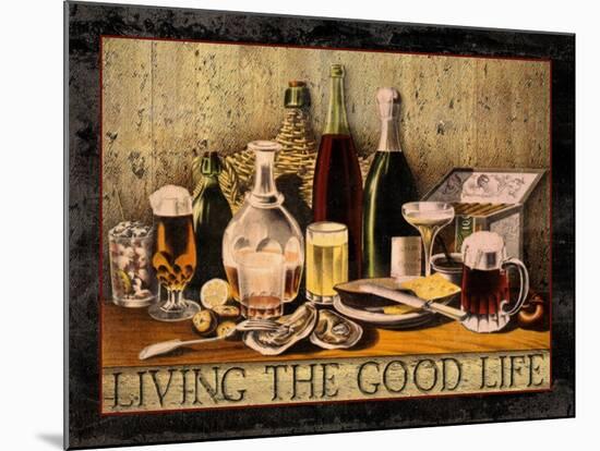 Living the Good Life-Kate Ward Thacker-Mounted Giclee Print