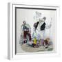 Living to Eat. Eating Too Much Is Killing Us More Than the War. Lobster-null-Framed Giclee Print