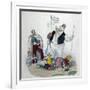 Living to Eat. Eating Too Much Is Killing Us More Than the War. Lobster-null-Framed Giclee Print