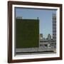 Living Wall, on National Theatre, Southwark, London. Figures, Event Horizon, by Antony Gormley-Richard Bryant-Framed Photographic Print