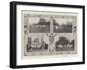 Living Whist at Arundel Castle-null-Framed Giclee Print