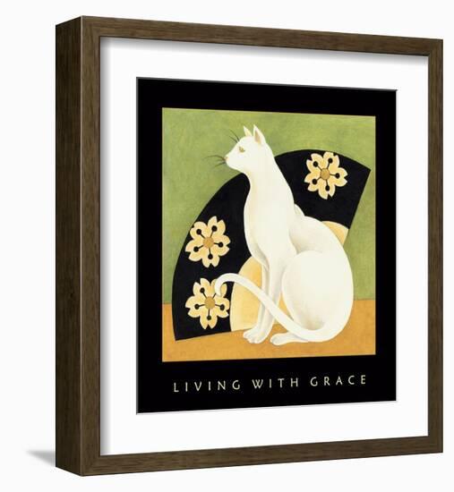 Living With Grace 1-Sybil Shane-Framed Art Print