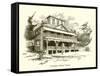 Livingston Manor House, Washington in New York-null-Framed Stretched Canvas