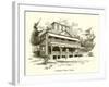 Livingston Manor House, Washington in New York-null-Framed Giclee Print