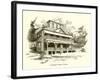 Livingston Manor House, Washington in New York-null-Framed Giclee Print