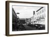 Livingston, Montana - Street Scene-Lantern Press-Framed Art Print