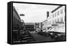 Livingston, Montana - Street Scene-Lantern Press-Framed Stretched Canvas