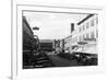 Livingston, Montana - Street Scene-Lantern Press-Framed Premium Giclee Print